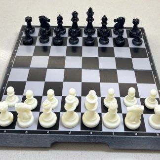 petit échiquier magnétique noir