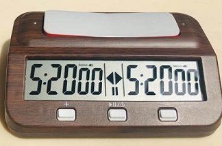 pendule couleur bois